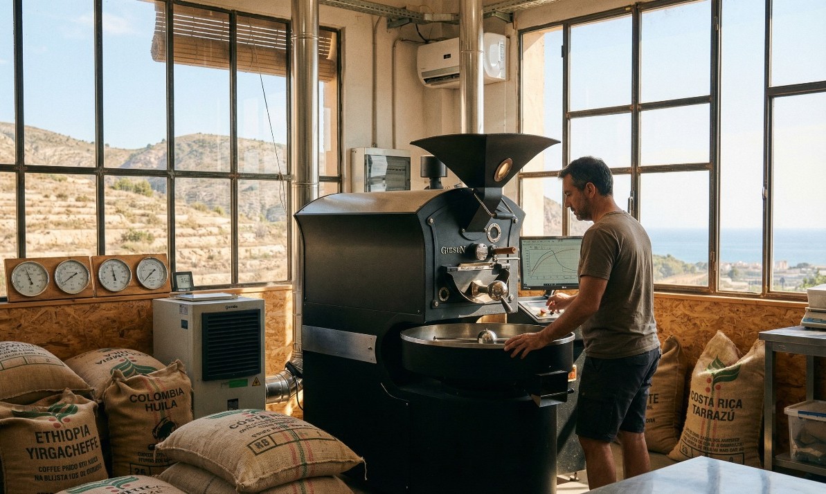 tueste de café de especialidad en alicante